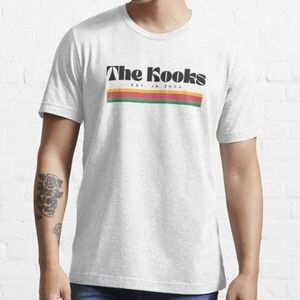 The Kooks Colorful Art Indie Rock Music Fan Graphic T-Shirt